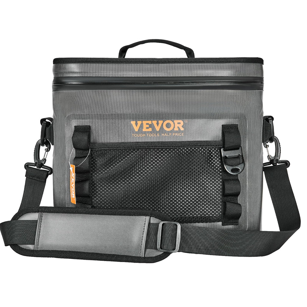 Vevor Soft Cooler 24 Cans Insulated Cooler Bag Leakproof Waterproof Lunch Soft Cooler Lightweight & Portable Cooler For Beach, H