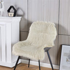 Easyjoy Ultra Soft Fluffy Shaggy Area Rug Faux Fur Rug Chair Cover Seat Pad Fuzzy Area Rug For Bedroom Floor Sofa Living Room (2