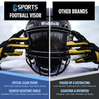 Sports Unlimited Universal Football Visor