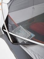 Marmot Halo 4 Person Tent, 4-Season Camping, 4-Poster Bed, Large Front Vestibule, Zip Open/Close Canopy, Pole Sleeve-Clip Combo,