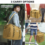 Soft Insulated Cooler Bag 48-Can Leakproof Soft Sided Cooler Large Collapsible Portable Cooler Bags 32L For Picnic, Waterproof S