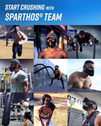 Sparthos Training Mask High Altitude Mask - For Gym Workout, Running, Cyclist, Elevation, Cardio - Fitness Hypoxic Resistance Ma