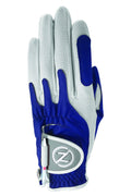 Zero Friction Womens Golf Gloves, Left Hand, One Size Golf, Blue
