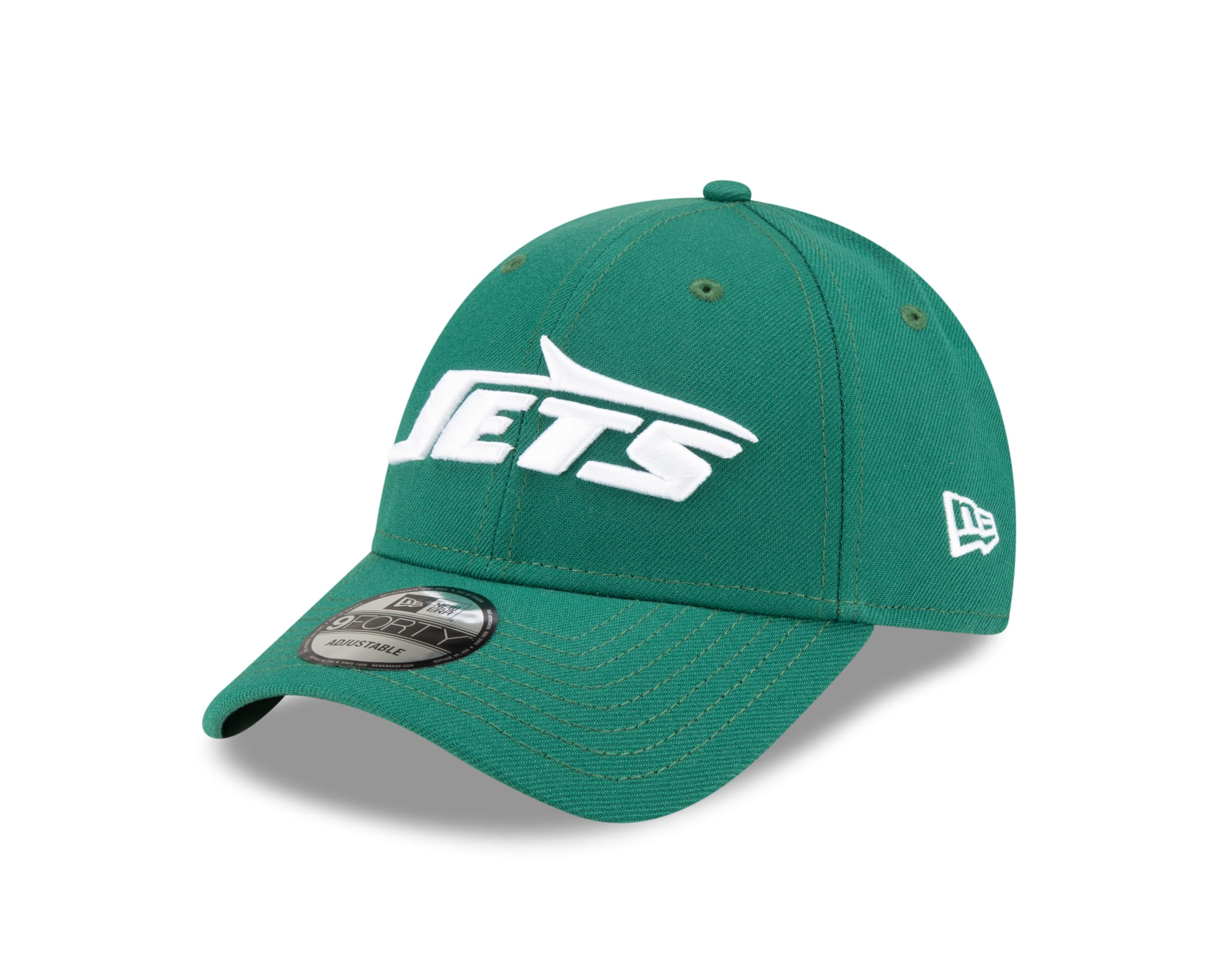 New Era Mens Green New York Jets The League 9FORTY Adjustable Hat