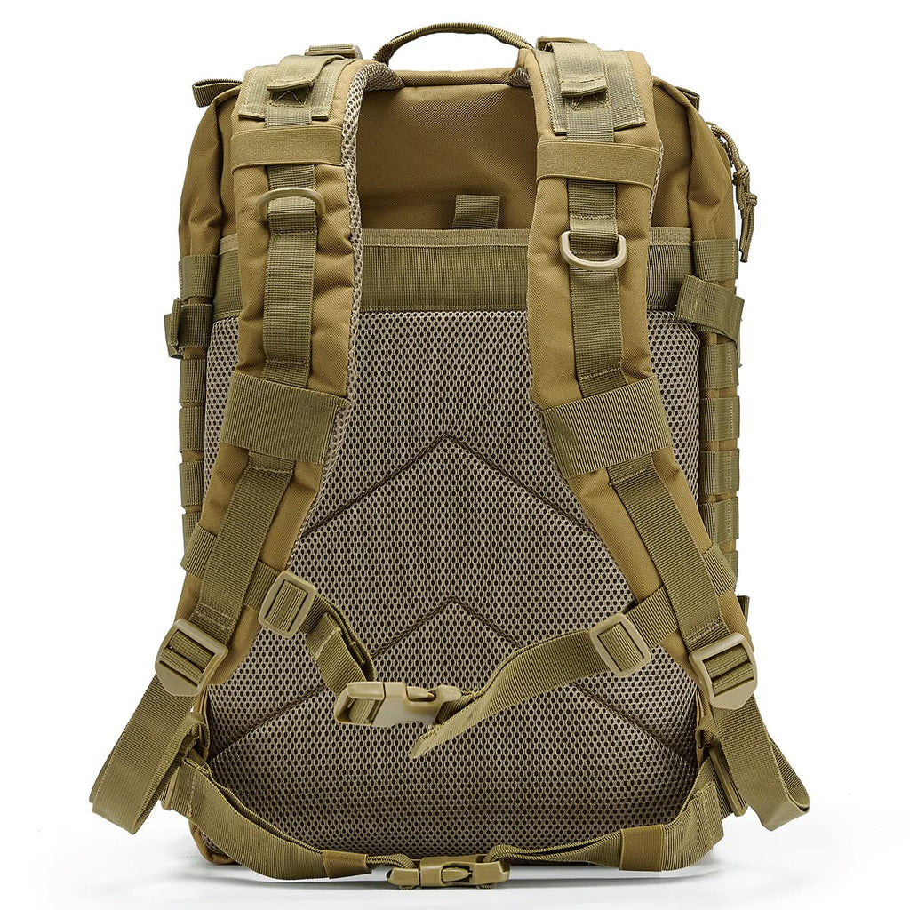 45L Military Tactical Backpacks For Men Camping Hiking Trekking Daypack Bug Out Bag Lage Molle 3 Day Assault Pack By Qt&Qy