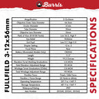 BURRIS Fullfield 3-12x56mm SC (30mm Tube) (201540)