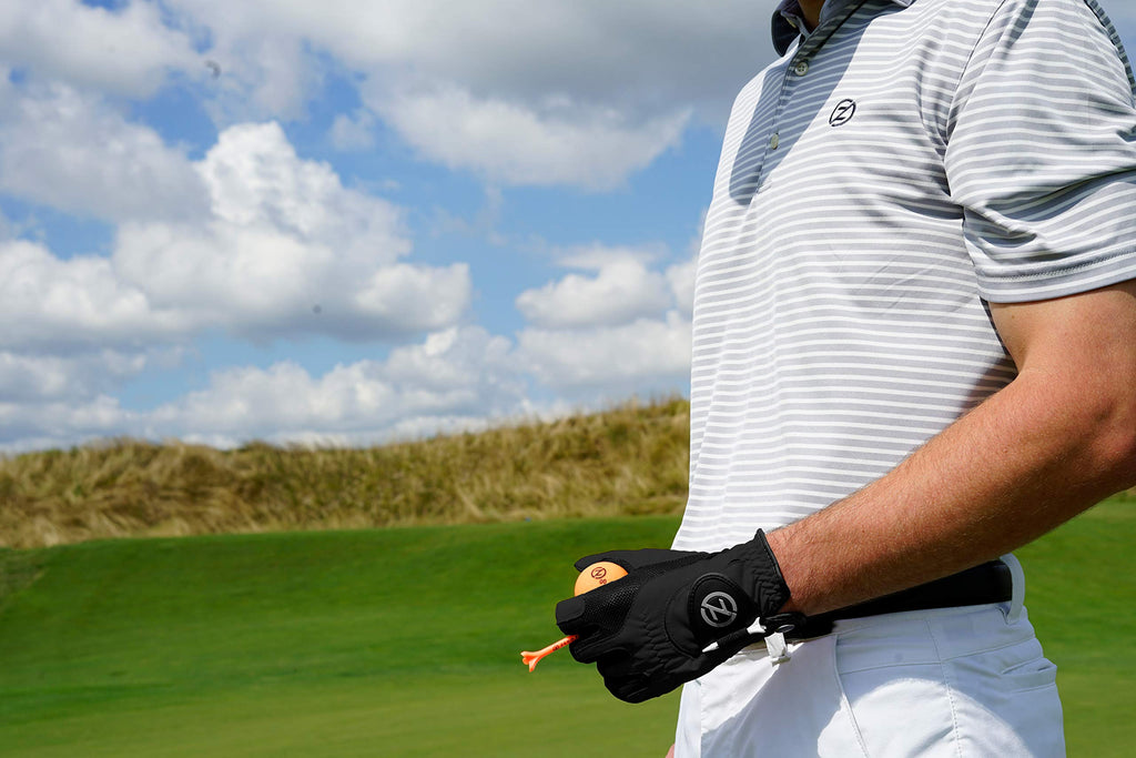Zero Friction Golf Glove, Left Hand, One Size, Black