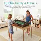 Best Choice Products 40In Tabletop Foosball Table, Compact Mini Arcade Table Hand Soccer For Kids And Adults, Home, Game Room W/