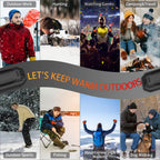 2-Pack Hand Warmers Rechargeable,Portable Electric Hand Warmers Reusable,2 In 1 Handwarmers,Outdoor/Indoor/Working/Studying/Camp