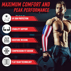 Stromguard Compression Sports Arm Sleeve Digital Camo Baseball Football Basketball - (One Arm Sleeve) (Youth Large, #11 - Usa Ba