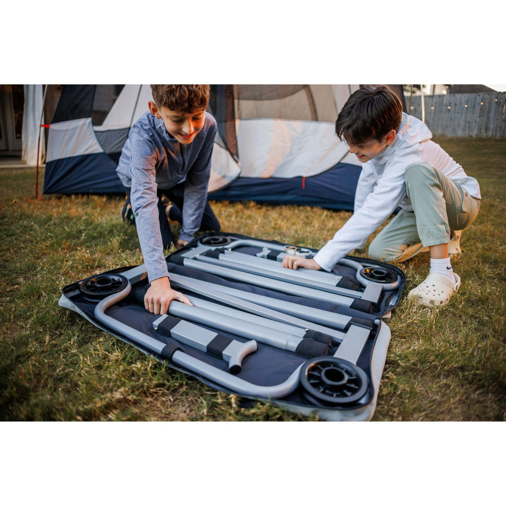 Kid-O-Bunk With 2 Side Organizers, Black