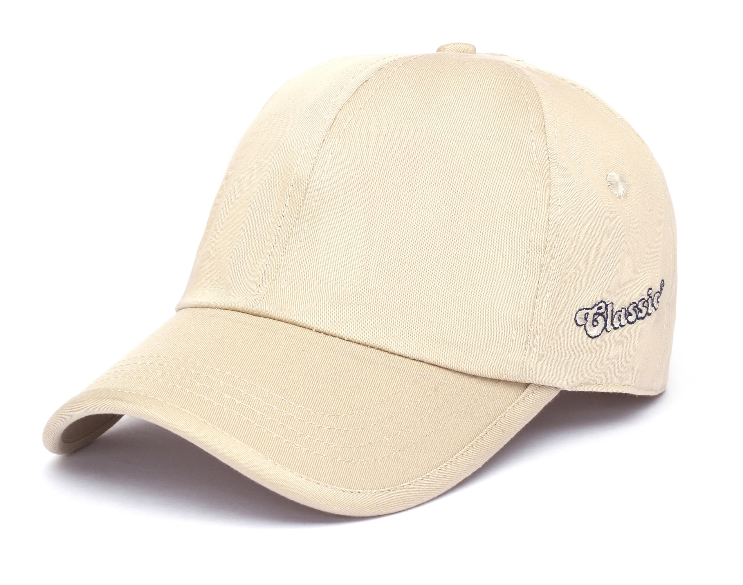 Capiteum Head Caps For Men Unisex Mens Caps With Adjustable Strap In Summer For Men & Women For All Sports Cap Beige