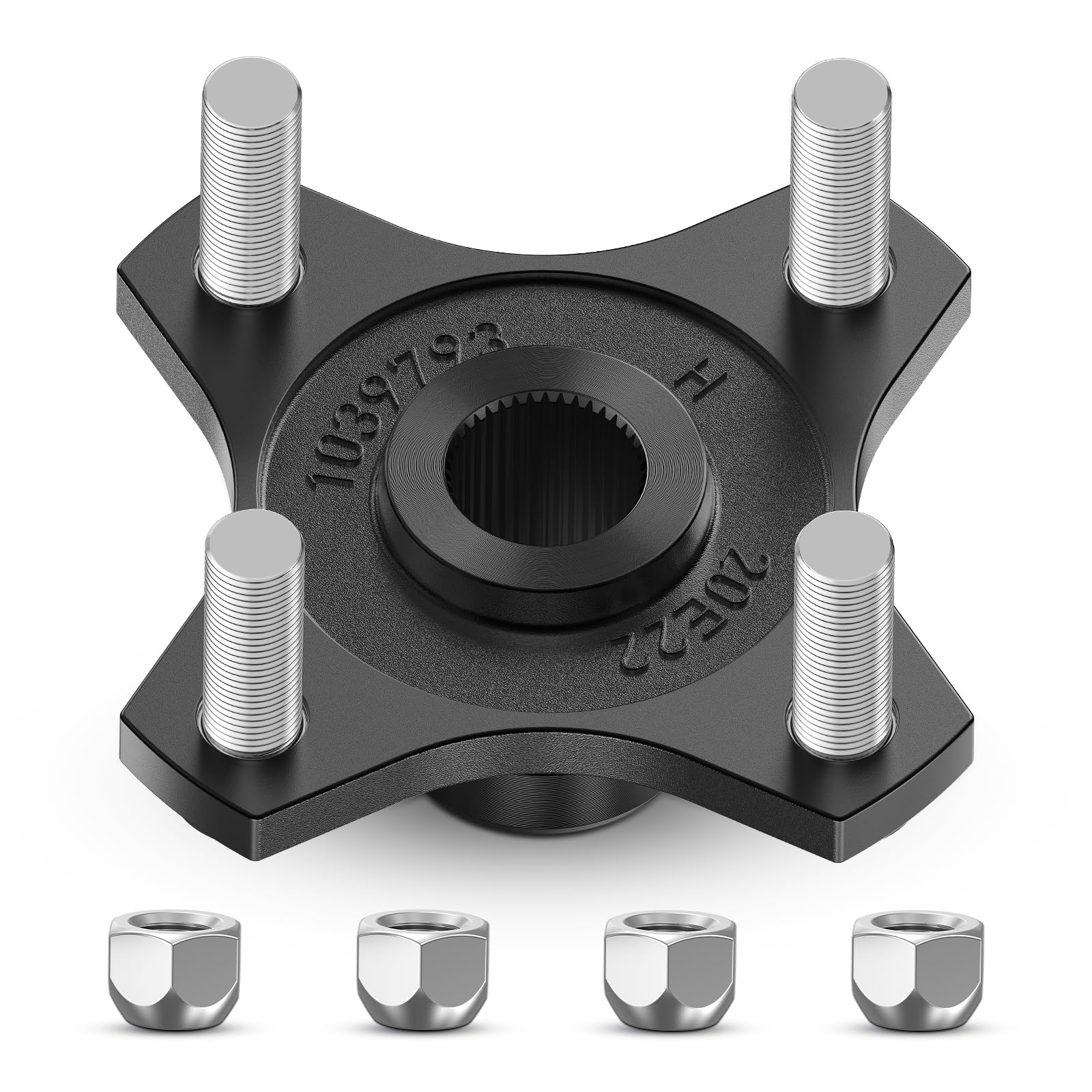 Panglong Golf Cart Rear Wheel Hub Assembly, Club Car Rear Wheel Hub Fit 2015-UP Club Car Precedent, Tempo, Onward Gas Models wit