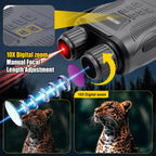 Night Vision Goggles 4K Night Vision Binoculars Adults, Gifts for Men Him Husband Dad 2000mAh Fast Charging Battery,2.8 HD Scr