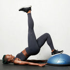 Bosu Half Ball Home Balance Exercise Trainer For Strength And Flexibility Workouts With Built To Last Burst Resistant Material A
