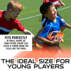 Franklin Sports Nfl Denver Broncos Football - Youth Football - Mini 8.5'' Rubber Football - Perfect For Kids - Team Logos And Co