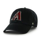 Mlb Arizona Diamondbacks Men'S Clean Up Cap, Black