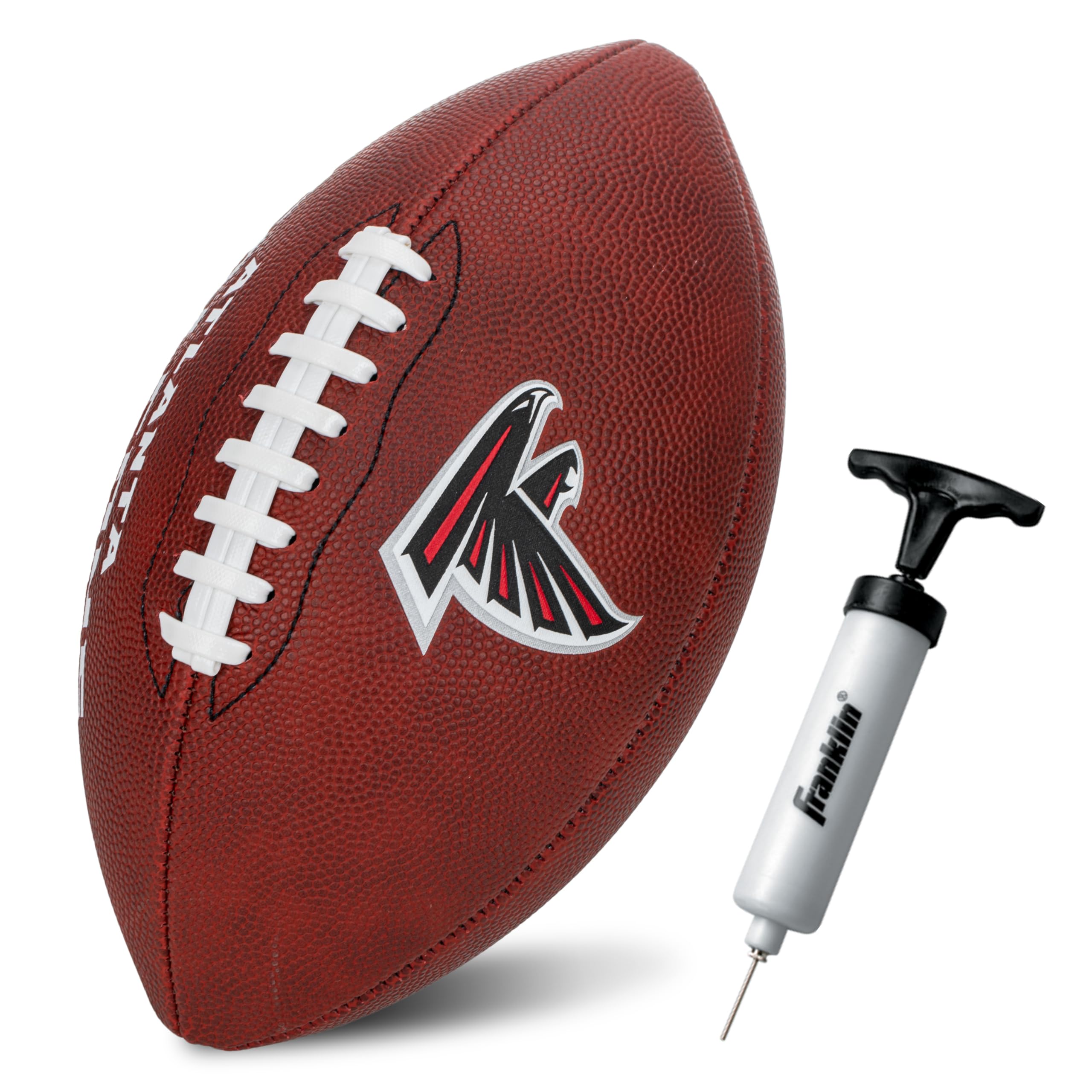 Franklin Sports Nfl Atlanta Falcons Football - Youth Junior Size Football For Kids - Official Nfl Team Logo + Colors Youth Ball