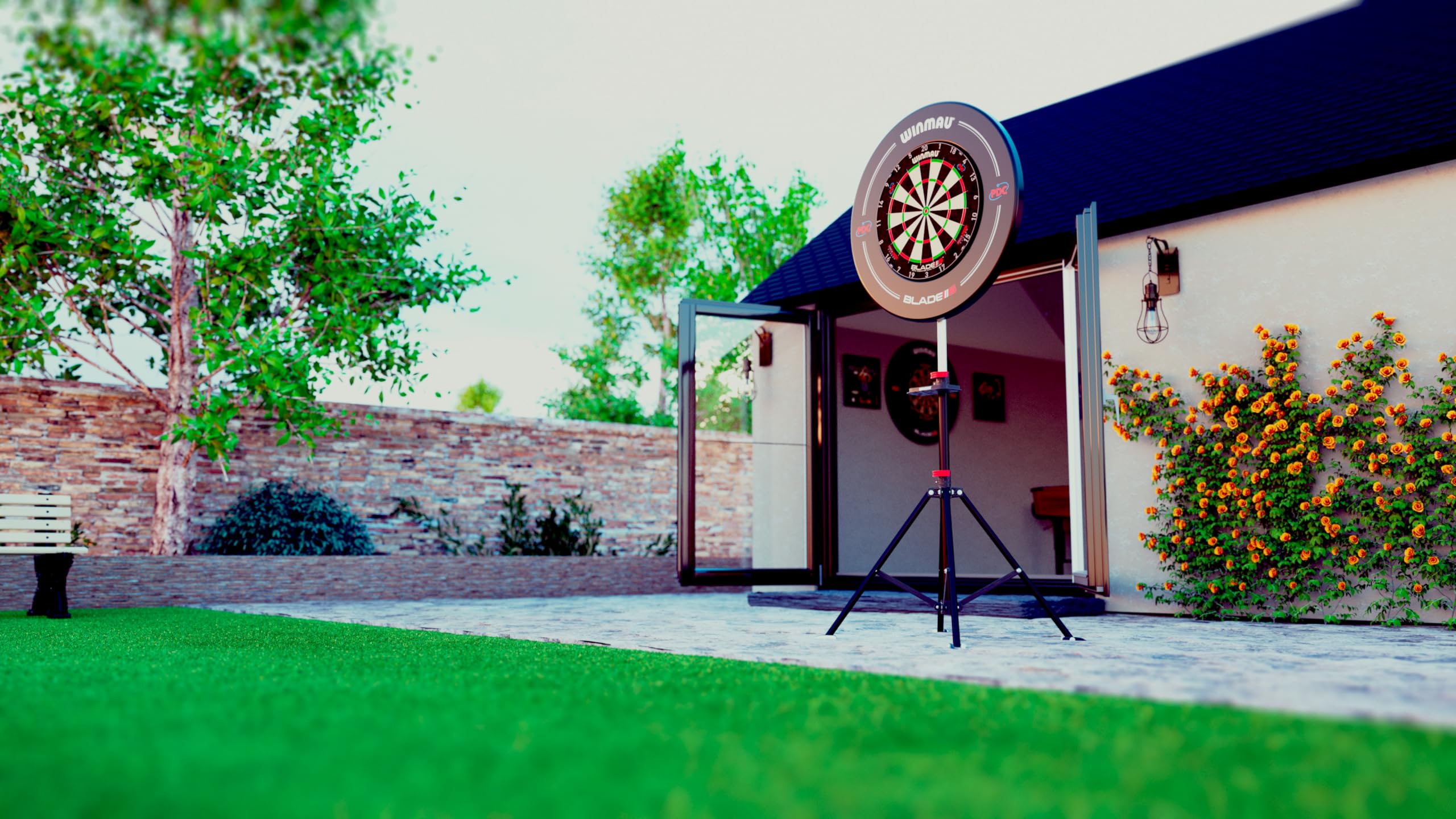 Winmau Xtreme Dartboard Stand 2