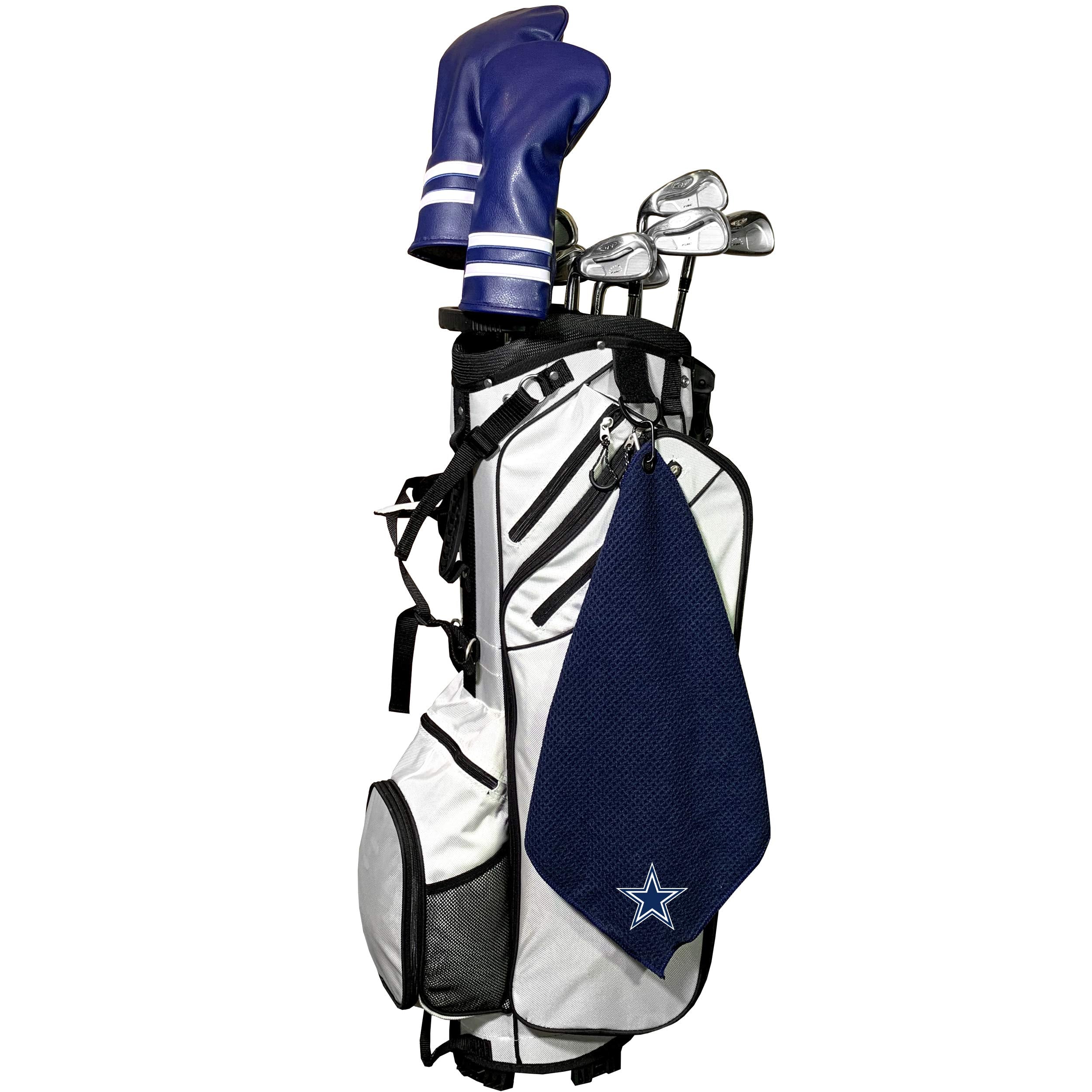 Team Golf Nfl Dallas Cowboys Microfiber Golf Towel, Team Color, 15 X 15, Multi Team Color, One Size, 32383