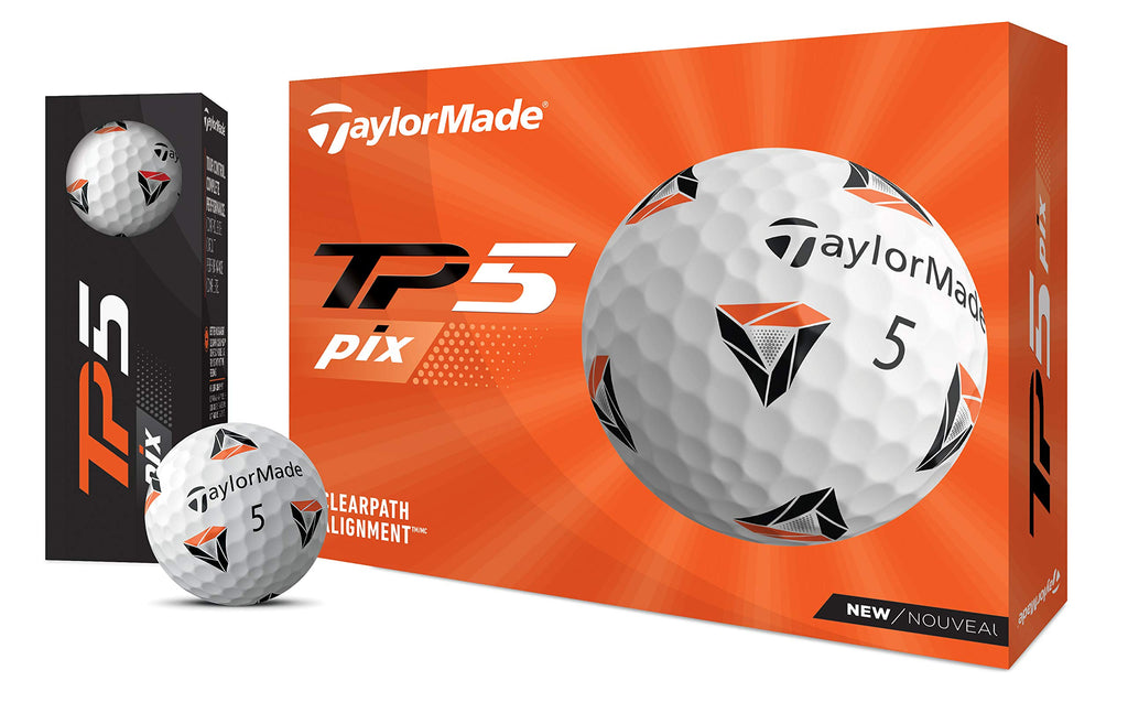 Taylormade Tp5 Pix Golf Balls 2021,One Size