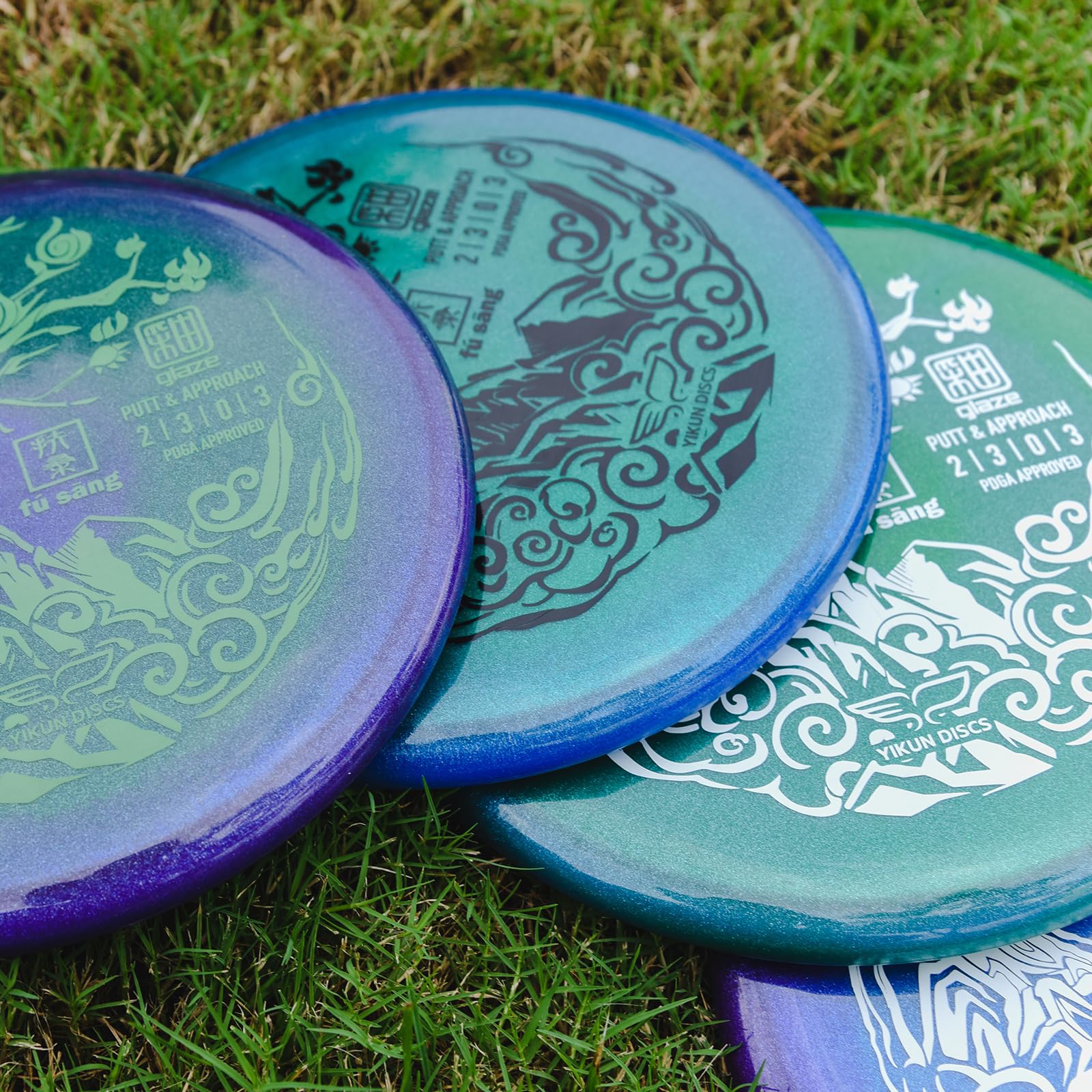 Yikun Professional Pdga Disc Golf Stable Putt & Approach 170-175G Glaze Line Putter Perfect For Outdoor Games And Competition
