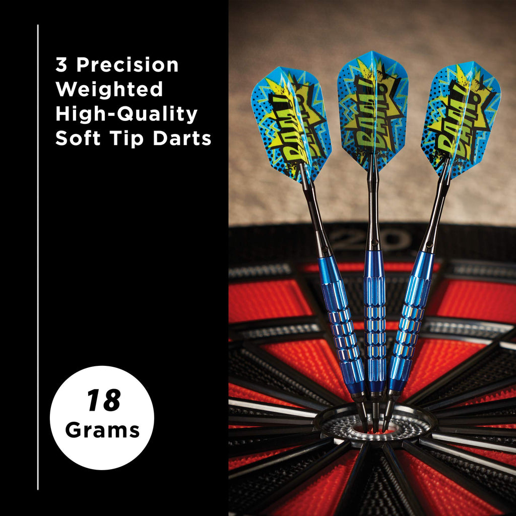 Viper Comix Soft Tip Darts: Bam (Blue), 18 Grams