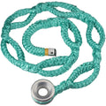 Rigging Ring Sling Rope 40203, 3/4 x 6 Arborist Rope with #3 Aluminum Ring, 7-Pocket Adjustment Climbing Slings, 14600 lbs MBS