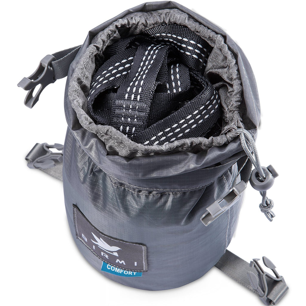 Birmi Portable Double Hammock With Straps - Waterproof Compression Sack  Light And Ultrasoft Parachute Nylon Rated For 500 Lbs.