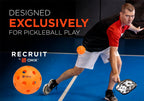 Onix Recruit Indoor Pickleball Ball, 3