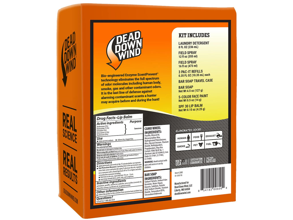 Dead Down Wind Trophy Hunter Scent Eliminator, 10 Piece Kit