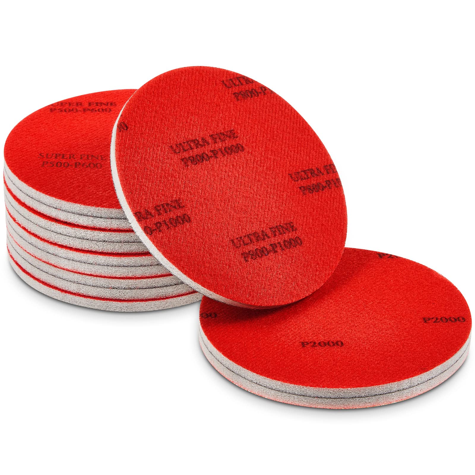 Maitys 12 Pieces Bowling Sanding Pads Bowling Ball Spinner Bowling Ball Sanding Sand Pads Resurfacing Polishing Cleaning Kit, 50