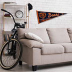 Rico Industries Nfl Football Chicago Bears Classic 12'' X 30'' Felt Wall D  Cor Pennant - Great For Home/Bed Room/Man Cave D  Co