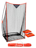 Gosports Football 7 Ft X 4 Ft Kicking Net - Sideline Practice For Punting Or Place Kicks, Ultra-Portable Design With Weighted Sa