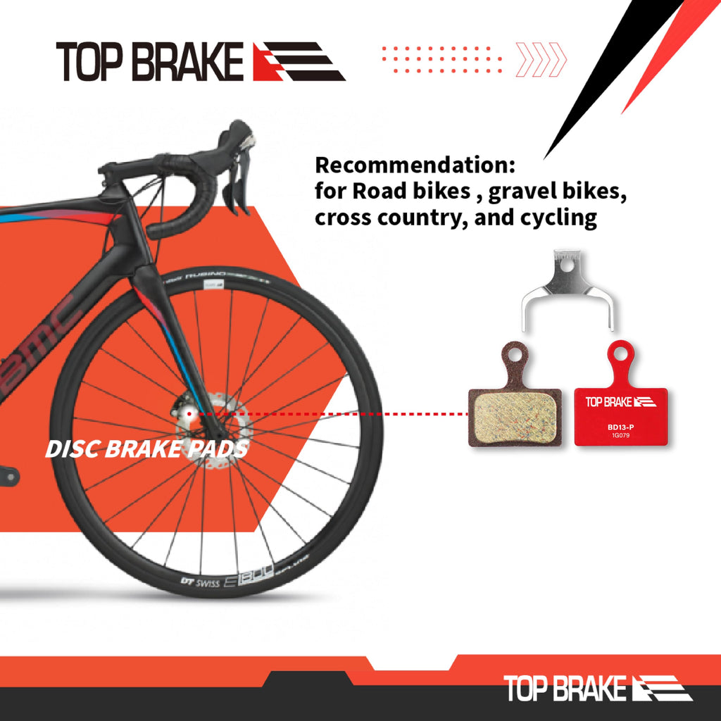 Top Brake Disc Road Bike Brake Pads For Shimano Xtr-M9100,Dura Ace R9170, Grx Rx400, Br Rs305,405,505,805 Tektro Hd-R310R510,Trp