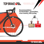 Top Brake Disc Road Bike Brake Pads For Shimano Xtr-M9100,Dura Ace R9170, Grx Rx400, Br Rs305,405,505,805 Tektro Hd-R310R510,Trp