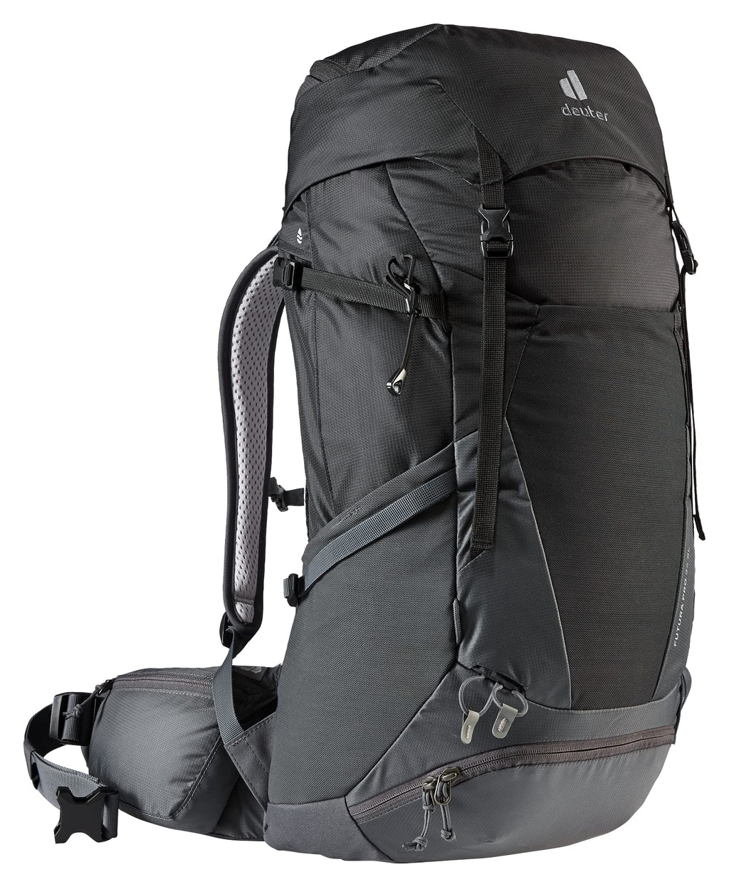 Deuter Womens Futura Pro 34 Sl Hiking Backpack, Black (Black Graphite), 34 L