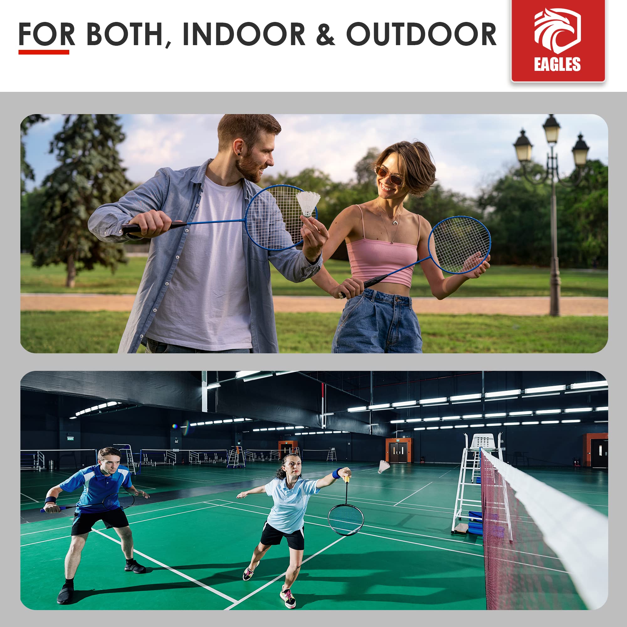 Badminton Birdies Nylon Feather Bedminton Shuttlecocks - Plastic Birdie Ball For Indoor Outdoor Matches Baseball Practice Highly