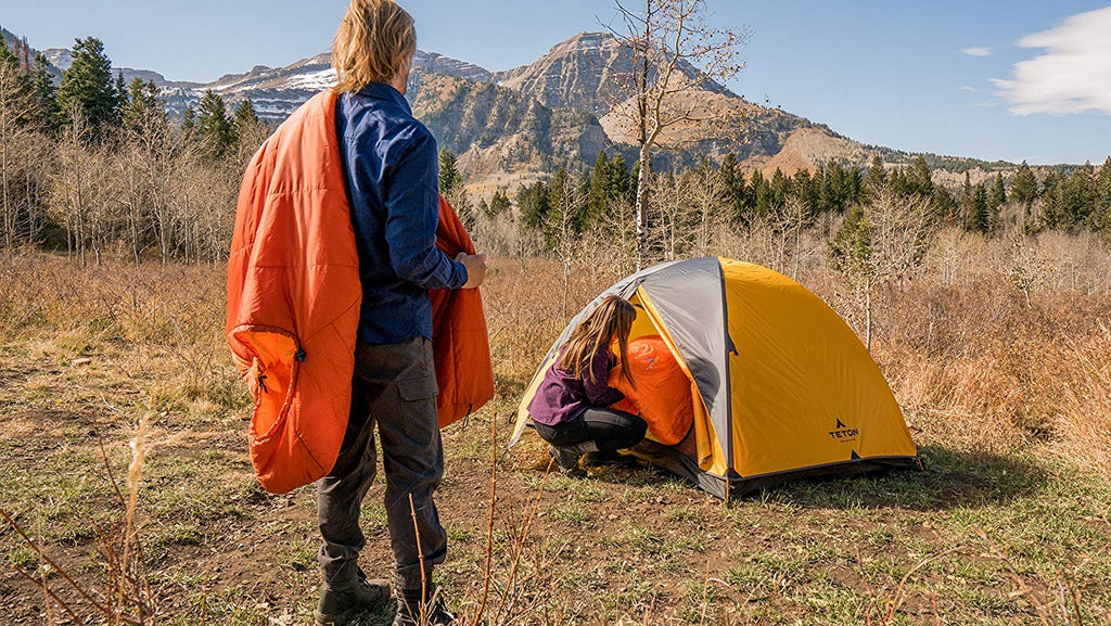 Teton Sports Altos-S 0F Ultralight Mummy Sleeping Bag For Camping, Hiking, Backpacking (Orange), 84 X 32 X 3''