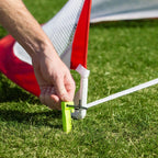 Gosports Portable Pop-Up Soccer Goals For Backyard - Kids & Adults - Set Of Two Nets With Agility Training Cones And Carrying Ca