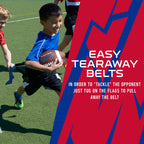 Franklin Sports Nfl Buffalo Bills Flag Football Sets - Nfl Team Flag Football Belts And Flags - Flag Football Equipment For Kids