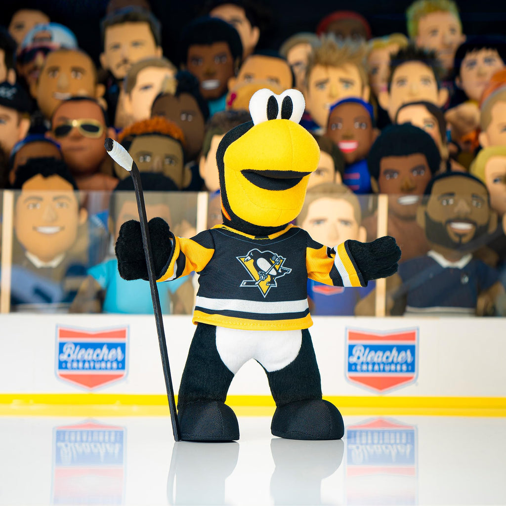 Bleacher Creatures Pittsburgh Penguins Iceburgh 10 Plush Figure- A Mascot for Play or Display