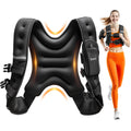 Renoj Weighted Vest for Women Men: Available in 6lb/8lb/10lb/11lb/12lb/14lb/16lb/20lb Fixed Weights for Walking, Running, Traini