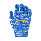 Wilson Nfl Stretch Fit Football Gloves - Youth, Los Angeles Chargers