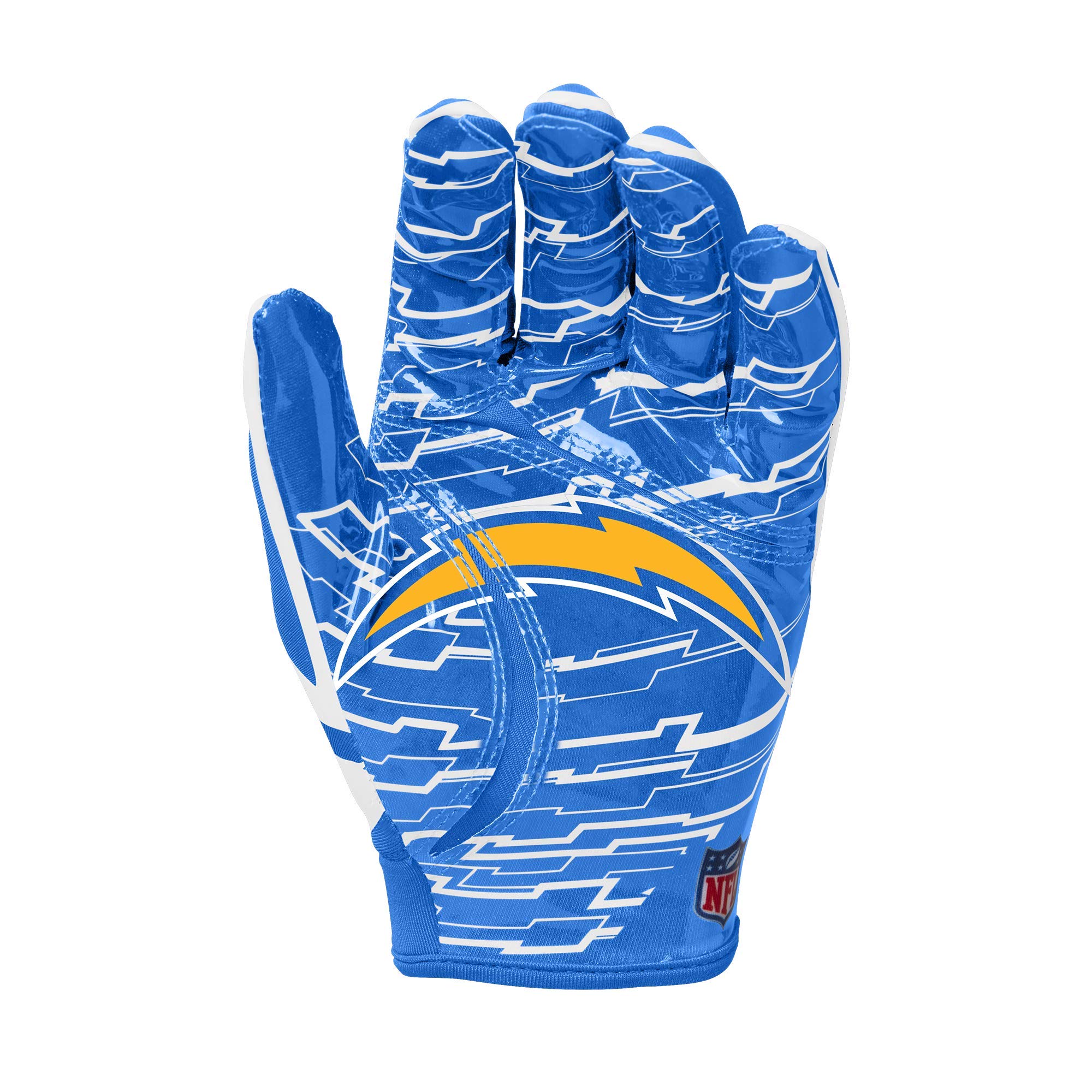 Wilson Nfl Stretch Fit Football Gloves - Youth, Los Angeles Chargers