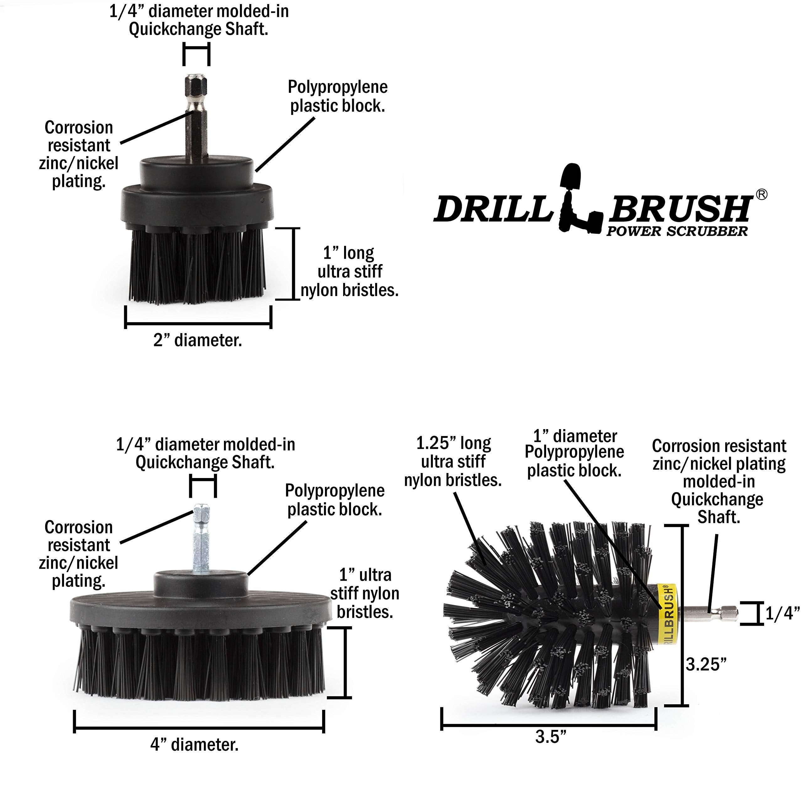 Cleaning Accessories - Industrial Brush - Baked On Food Remover - Electric Smoker - Smokers And Grills - Drill Brush - Bbq Clean