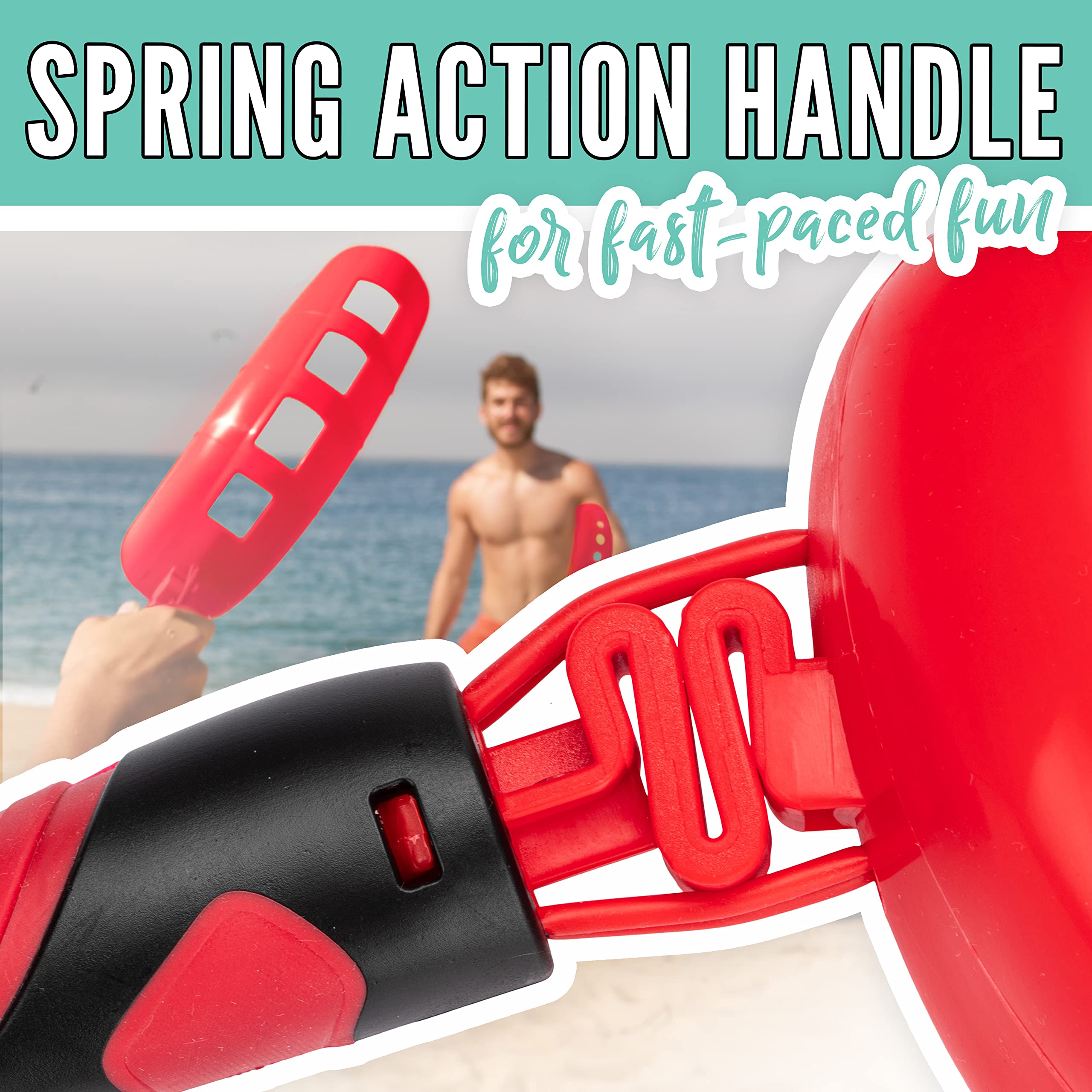 Franklin Sports Flip Toss Spring Grip