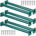 Purife Set of 6 Monkey Bars for Backyard - Metal Ladder Rungs for Playset, Outdoor Playground Safety Climbing Handles - 16.5 inc