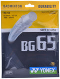 Yonex Badminton Strings Bg 65, 0.70Mm (Black)