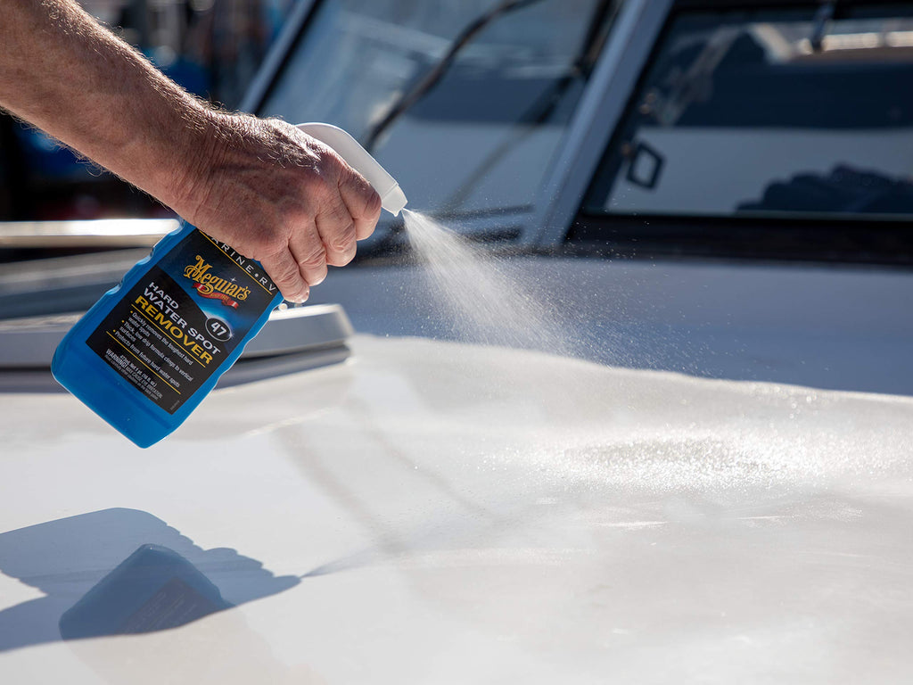 Meguiar'S Marine/Rv One Step Compound - Marine And Rv Restorer That Removes Heavy Oxidation And Scratches While Restoring Gloss